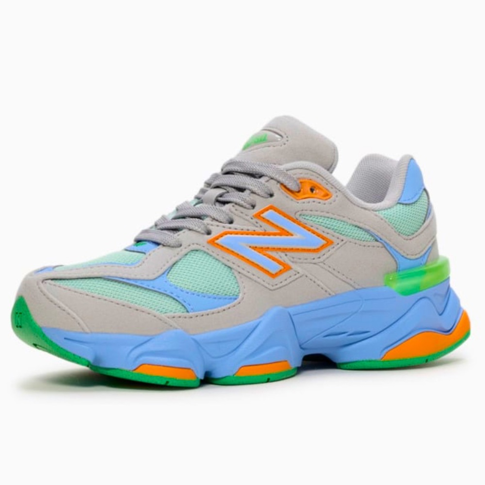 🐺🩵 NEW BALANCE 9060 GREY BLUE 🐺🩵 - Picture 1 of 5